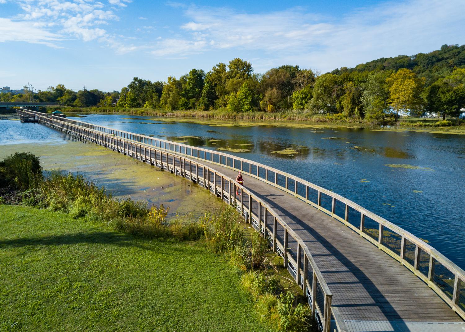 Floating Towpath Summit County by Tim Fitzwater