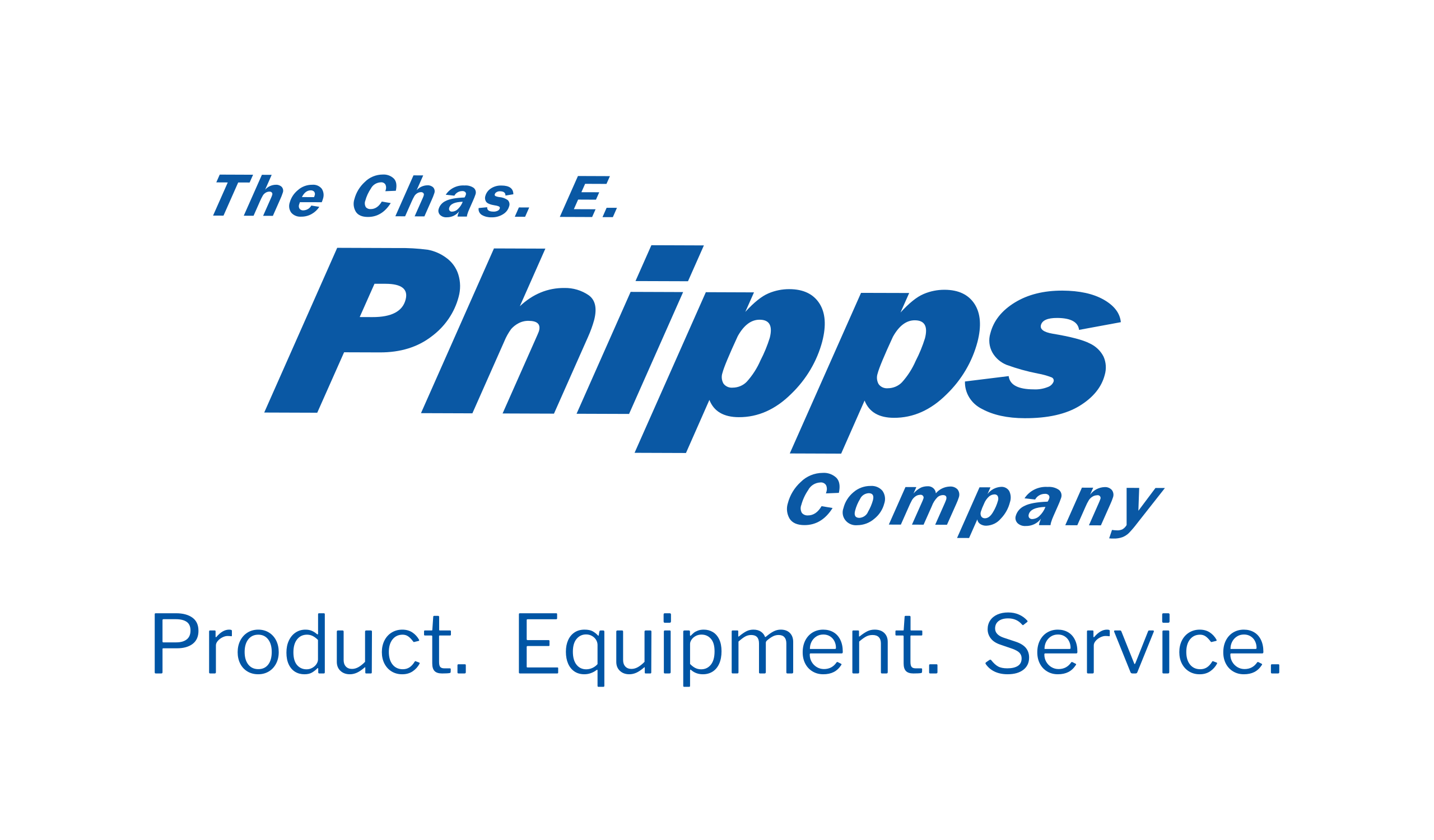 Chas E. Phipps logo blue 
