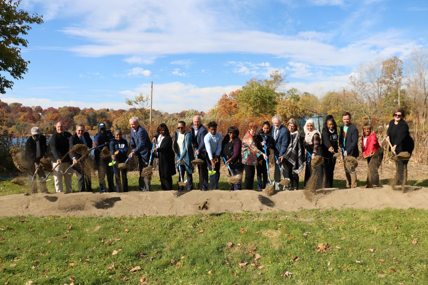 Summit Lake Groundbreaking